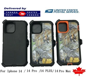 FoIphone15/15Pro/15+/15Pro Max robustes Holster/Etui (Clip passt Otterbox Defender) - Bild 1 von 23