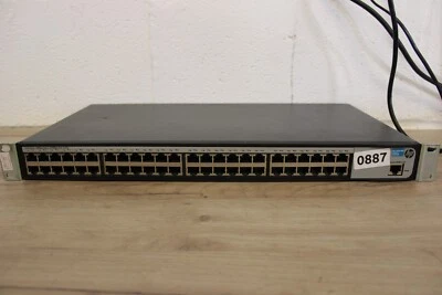 HP OfficeConnect 1620-48G JG914A 48 Port Managed Gigabit Network Switch - Image 1 of 3
