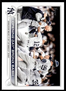 2022 Topps Update Opening Day Bronx Bash (Josh Donaldson/Aaron Judge) New York