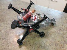 Vintage Major MATT MASON Figurine with Space Crawler 1966 Mattel USA Works