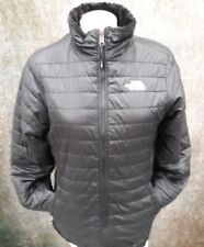 The North Face Unisex Kids Black Zip Up Reversible Puffer Jacket Size "XL" 18