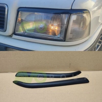 Headlight Eyelids for AUDI 80 B4 1991-1996 ABS Matt v1 — 第 1/4 张图片