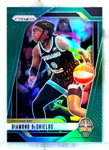Diamond DeShields 2024 Panini Prizm WNBA Green Prizm Card-#8 Chicago Sky - Picture 1 of 4