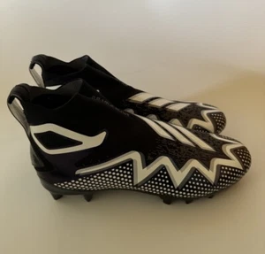 adidas Men's Size 12 Freak Ultra 22 PRIMEKNIT Football Cleats Black/White GZ0460 - Picture 1 of 10