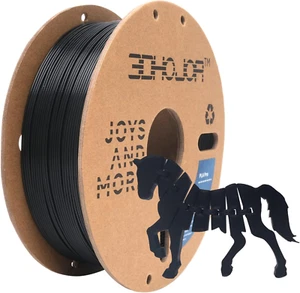 PLA Pro Filament 1,75 mm (PLA plus Black Filament), 1 kg 3D Drucker PLA Filament, - Bild 1 von 12