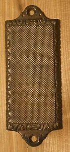 Antique Match Striker Plate Victorian Fireplace Mantel tool - Picture 1 of 6