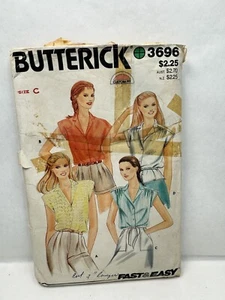 Butterick 3696 Misses Shirt Bluse Top Muster 16-20 *Schnitt komplett* - Bild 1 von 2