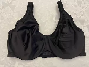Bali Bra 38DD Passion for Comfort Full Figure Minimizer Underwire Black 3385 - Picture 1 of 7