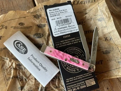 Case XX Sold Out Shepherd Hill Lady Case Bubba Gum Pink Bone Baby Doc XX - Image 1 of 4