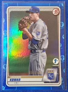 MLB - Jackson Kowar - First Edition Blue Border #BD-2 - 051/150 - 2020 Bowman - Picture 1 of 2