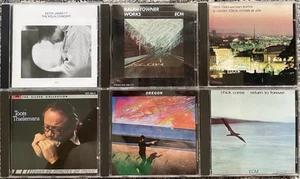 6 CD LOT ~ ECM W. German Target JARRETT COREA BURTON TOWNER OREGON THIELEMANS - Picture 1 of 2