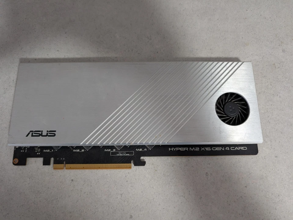 ✅✅✅ASUS Hyper M.2 X16 GEN 4 PCI-E Card ✅✅✅ - Image 1 of 2