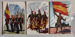GUERRA DI SPAGNA-TARJETA POSTAL-SALVADORES DE ESPANA-LOTTO 3 CARTOLINE-C89-171 - Bild 1 von 1