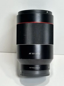Rokinon AF 35mm F1.4 Full Frame Wide Angle Lens for Sony E Mount - Picture 1 of 6