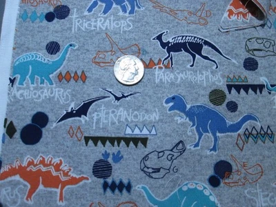 Hobby Lobby Cotton Fabric - Dinosaurs - 24" - Image 1 of 4