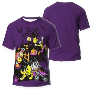 Disney Halloween 2025 Kürbis 3D T-Shirt für Männer Damen S-5XL Full Size Tee - Bild 1 von 5
