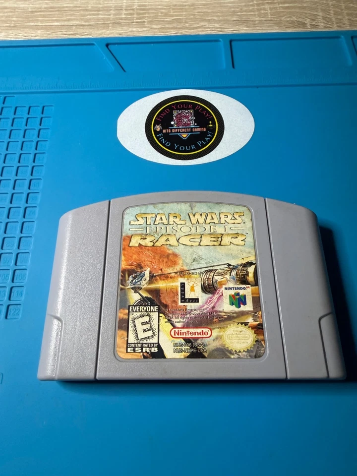 Juego Nintendo N64 - Star Wars Episodio I Racer (solo cartucho de juego) Foto 1 de 4