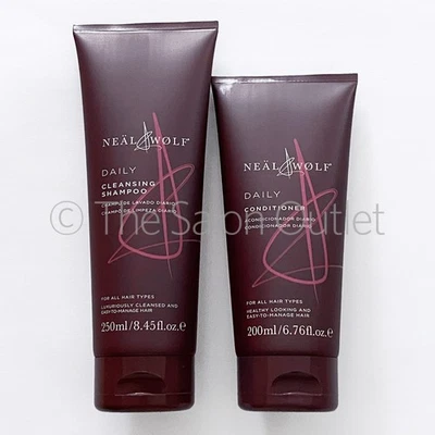 Neal & and Wolf Ritual Daily Cleansing Shampoo 250ml & Conditioner 200ml Duo - Image 1 of 3