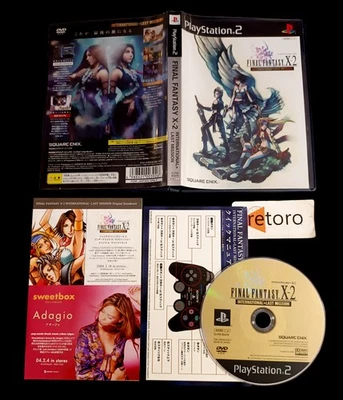 FINAL FANTASY X-2 INTERNATIONAL + LAST MISSION Sony Playstation 2 Play2 PS2 JAP - Imagen 1 de 2