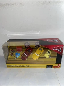 Disney Pixar Cars Fireball Beach Race Paquete de 4 - Imagen 1 de 7