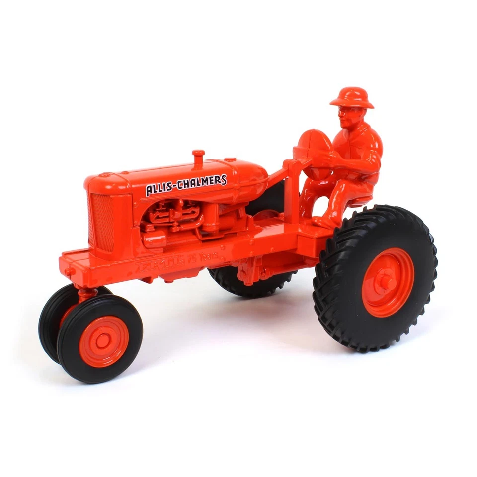 Allis Chalmers Model WC Tractor With Farmer ERTL 75th Anniversary 1 16