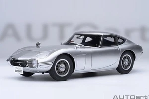 TOYOTA 2000GT 1967 (ARGENTO 1:18 Autoart - Foto 1 di 1