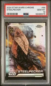 2024 TOPPS CHROME STAR WARS #94 STEELPECKER PSA 10 - Picture 1 of 2