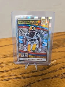 2025 Donruss Football Xavier McKinney Action-All Pros #AAP-XMC - Picture 1 of 2
