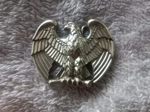 Vintage AVON brand Flying Eagle Pewter/Metal Belt Buckle New In Box - Picture 1 of 10