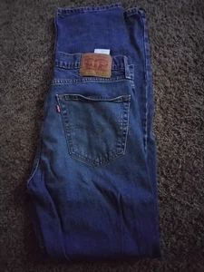 Levi's - 505 - 32x32 - Blue Denim Blue Jeans - Picture 1 of 2