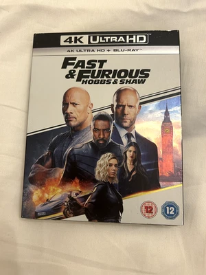 Fast & Furious Presents: Hobbs & Shaw (4K UHD Blu-ray/Blu-ray, 2019) + Slipcover - Image 1 of 2