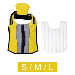 Pet Life Jacket Dog Vest Lifesaver Preserver Swimwear for Swimming Beach - Picture 1 of 15