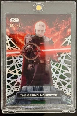 2024 Topps Star Wars High Tek The Grand Inquisitor OBI-WAN-KEN Green 5/10 #ST-GI - Image 1 of 3