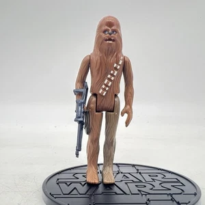 Vintage Star Wars Chewbacca & Bowcaster Weapon Misprinted Eyes Hong Kong 1977 - Picture 1 of 17