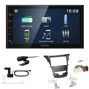 Kenwood 2DIN DAB+ Autoradio für Ssangyong Korando Facelift ab 2013 - Bild 1 von 5