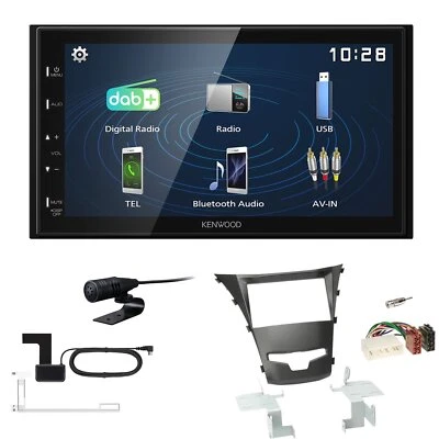 Kenwood 2DIN DAB+ Autoradio für Ssangyong Korando Facelift ab 2013 - Bild 1 von 4