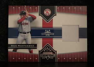 2005 Donruss Champions Impressions Material Baseball Card #428 D.Mientkiewicz