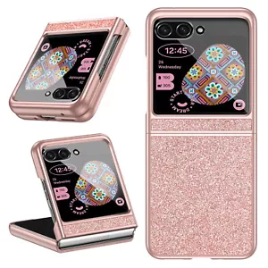 Custodia per Motorola Razr+ Plus 2023 Bling lusso antiurto protezione schermo cover - Foto 1 di 8