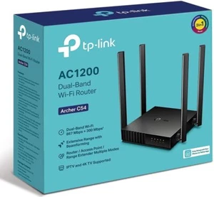 TP-LINK ARCHER C54 NBN FIBRE ROUTER WIRELESS DUAL BAND SWITCH ACCESS PORT - Picture 1 of 1