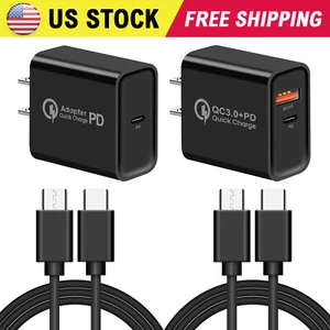20W Super Fast Charging USB Type-C Wall Fast Charger For Android Samsung S23 S22 - Picture 1 of 29