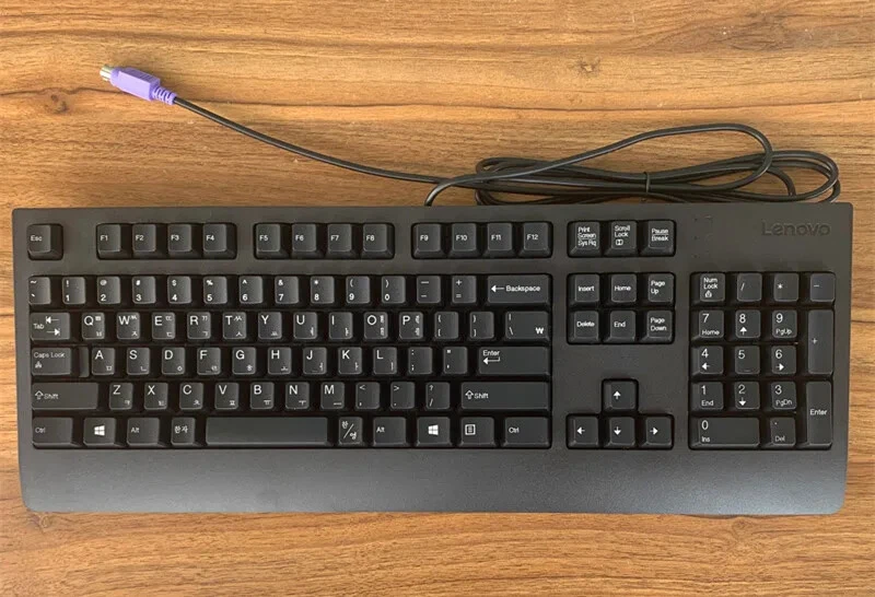 New Korean Replacement PS2 SK8817 keyboard For Lenovo  SK8827 USB keyboard - Image 1 of 4