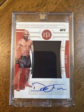 2023 Panini Chronicles UFC National Treasures Deiveson Figueiredo RELIC AUTO /99