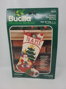 Bucilla Christmas Heirloom stocking kit vintage number # 60633 - Picture 1 of 2