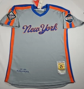 New York Mets Lincoln Giants Jersey Negro League Headgear Classic Men’s Sz Small - Picture 1 of 10