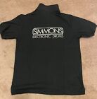 SIMMONS Drums Polo T-SHIRT 1985 Rozmiar M UK