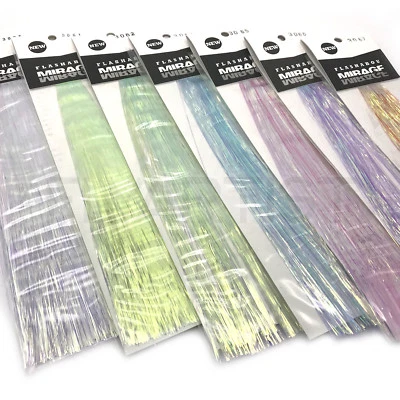 MIRAGE FLASHABOU - Fly Tying Saltwater Flash Material - 7 Colors Available NEW! - Image 1 of 2