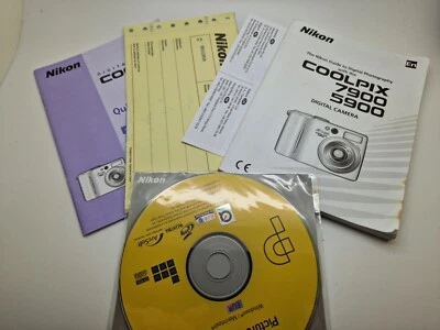 Nikon Coolpix 7900 5900 User Guide Pack With CD 3UKPOST - Image 1 of 4