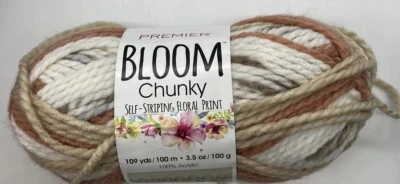 Premier Bloom Chunky Yarn "Chrysanthemum" 1 Skein #1636 - Image 1 of 4