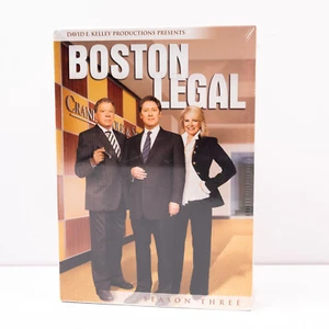 NEW Boston Legal: The Complete Third Season - DVD Box Set, 2006 - Sealed - Imagen 1 de 3