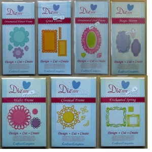 DIE'SIRE Die Sets Stencils by Crafters Companion DESIGN CUT CREATE New - Picture 1 of 15